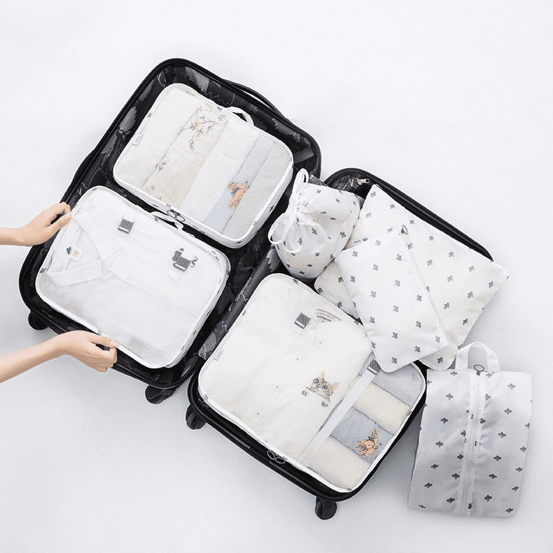 Kit 7 Bolsas Organizadoras Para Mala de Viagem STORAGE BAG - PAGUE 4 E LEVE 7!