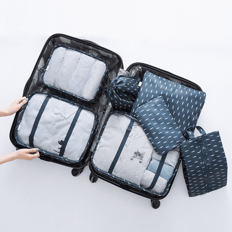 Kit 7 Bolsas Organizadoras Para Mala de Viagem STORAGE BAG - PAGUE 4 E LEVE 7!